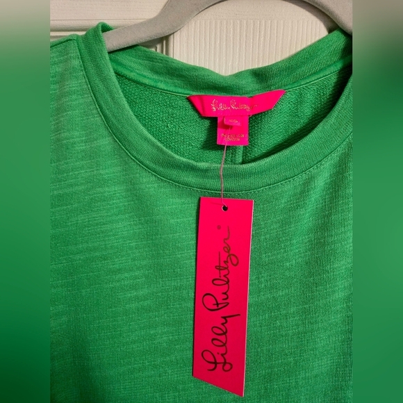 💚 Lilly Pulitzer💚 Jasona green eyelet dress XS - Picture 5 of 9